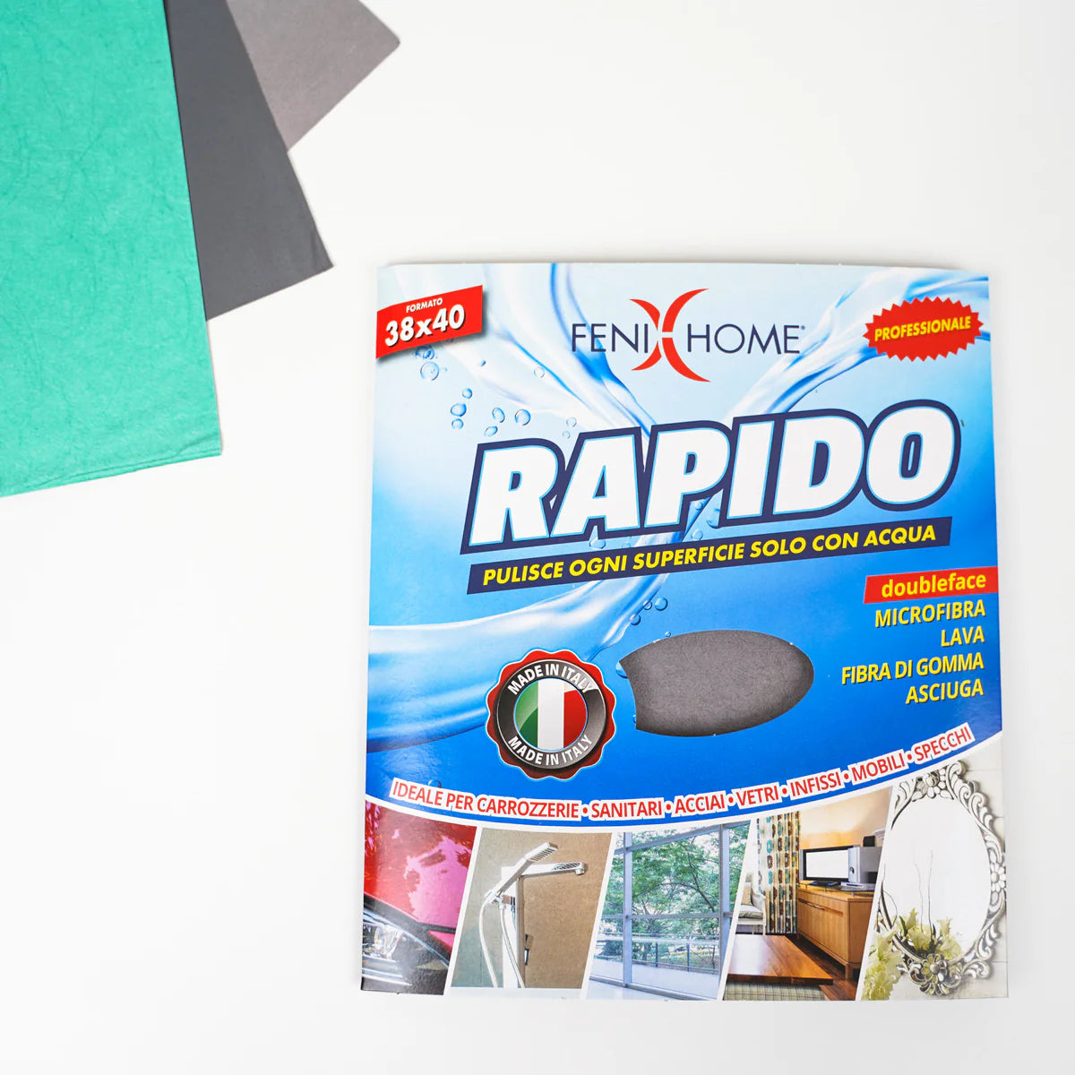 Panno Rapido Lava e Asciuga in una Passata